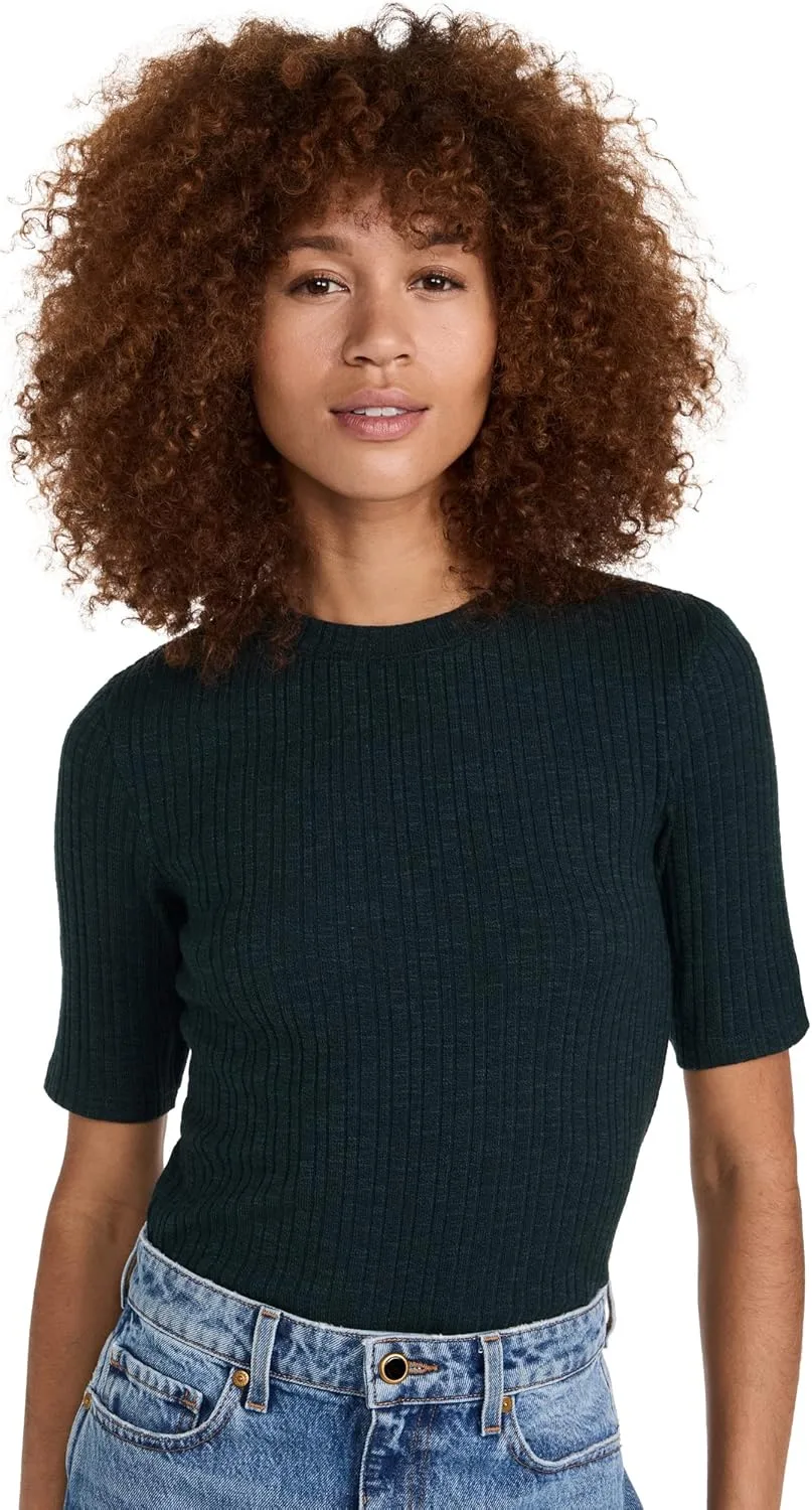 

Топ Vince с длинными рукавами и круглым вырезом