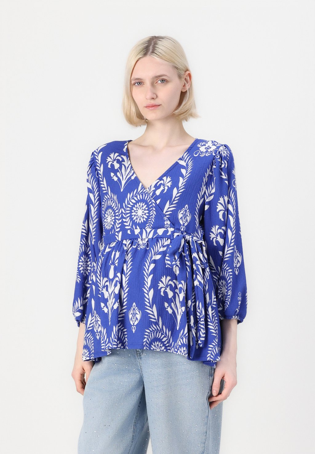 

Блуза VMMMERVE WRAP Vero Moda Maternity, синий