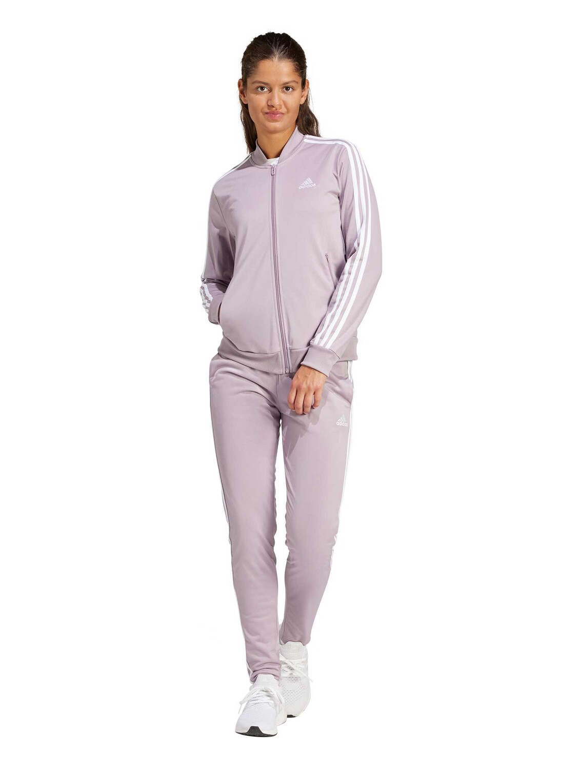 

Спортивный костюм Adidas Sportswear Essentials 3-Stripes Tracksuit, розовый