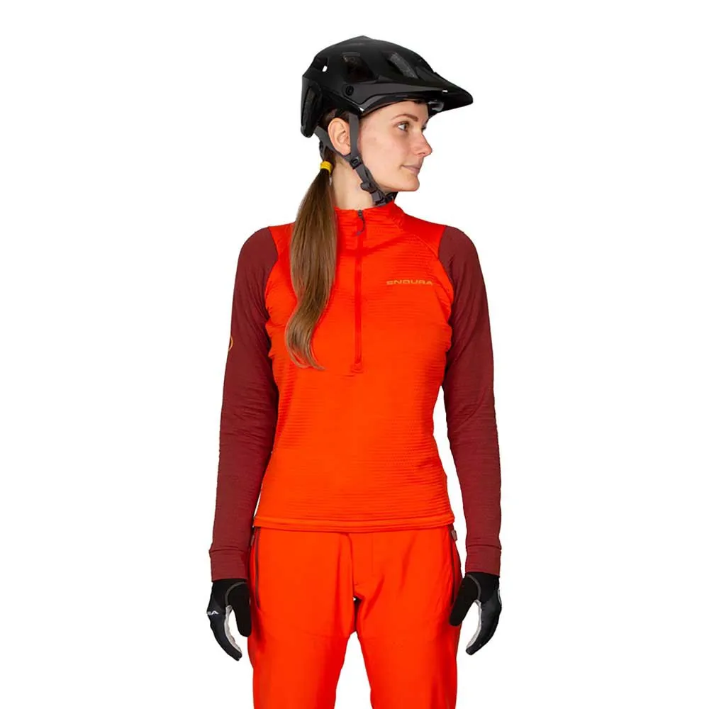 

Толстовка Endura SingleTrack full zip, оранжевый