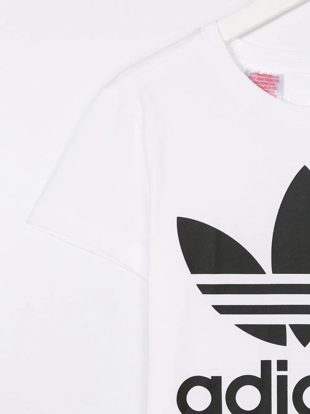 Футболка с принтом Adidas Kids, белый — фото 3