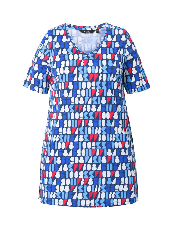 

Футболка Ulla Popken, цвет tintenblau