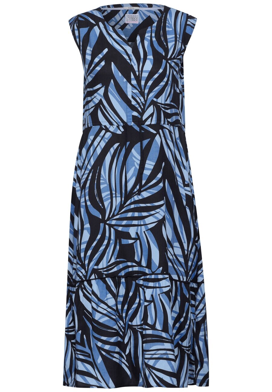 

Летнее платье CECIL Summer Dress, синий/светло-синий