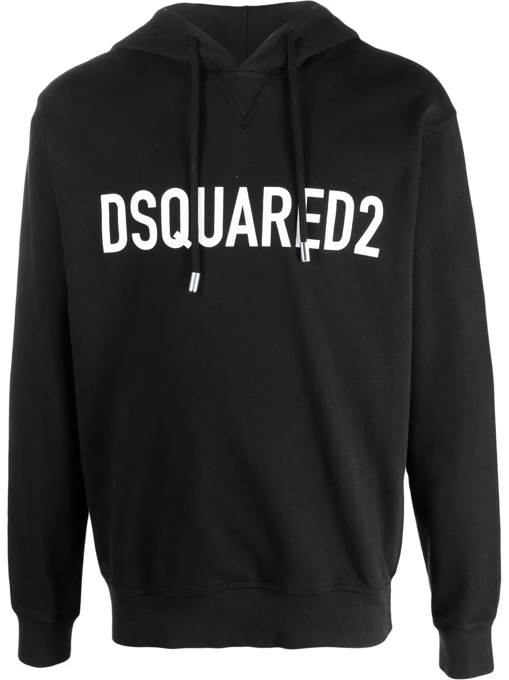 

Худи с логотипом DSQUARED2, черный