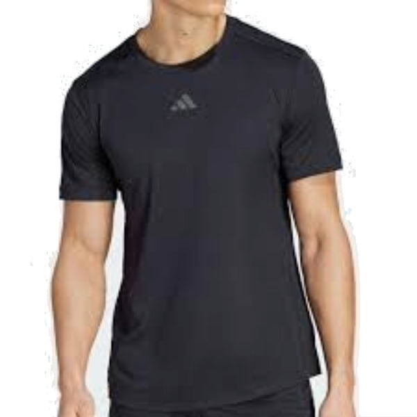 Футболка power t shirt asia sizing Adidas, черный — фото 2