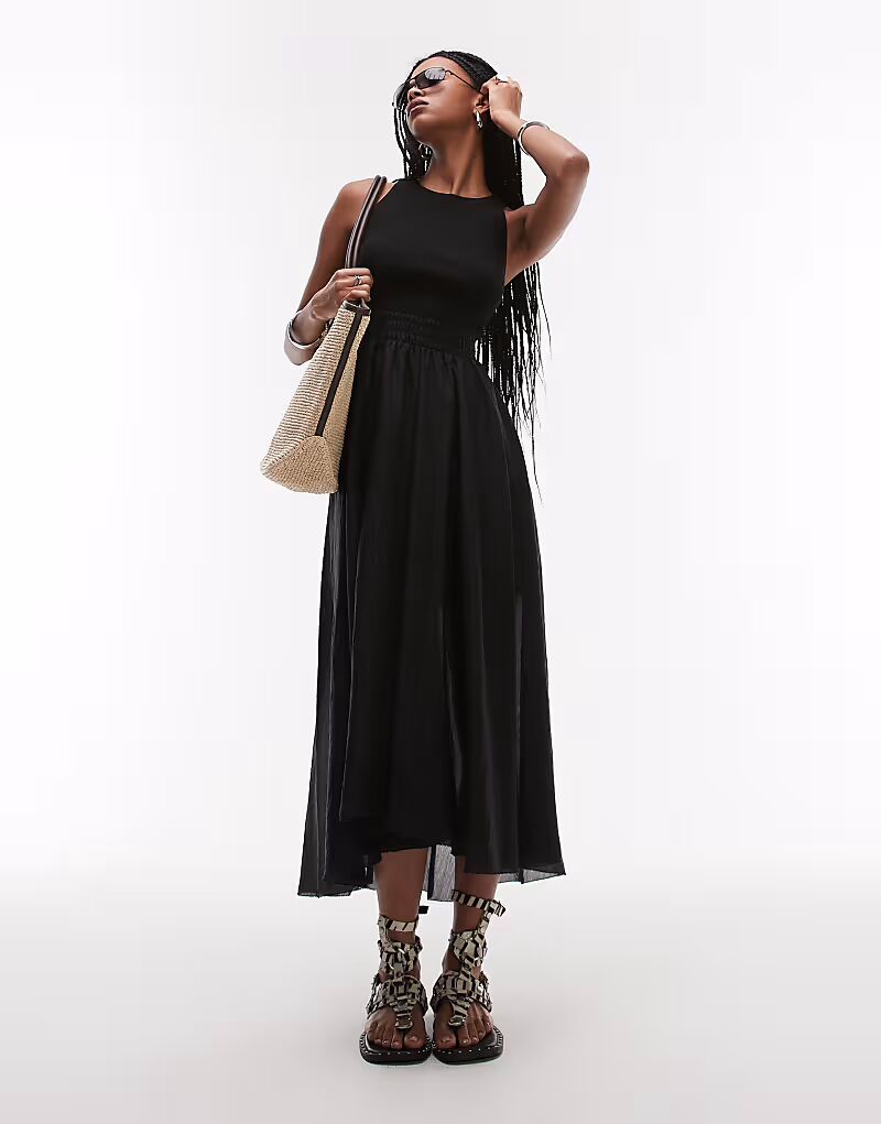 

Платье Allsaints zenia черного цвета