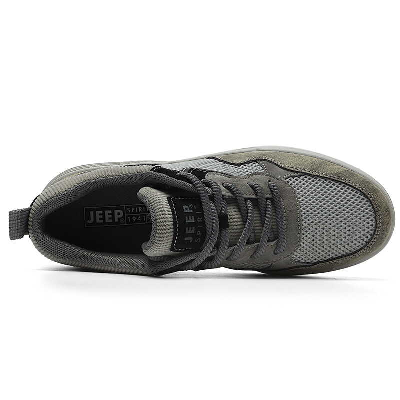 Кроссовки JEEP SPIRIT Skateboarding Shoes Men Low-top, цвет Natural Deer — фото 4