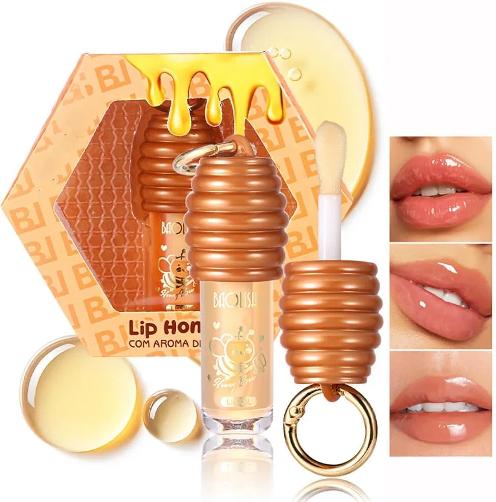 Блеск для губ Honey Lip Oil Petansy, 1 шт., желтый