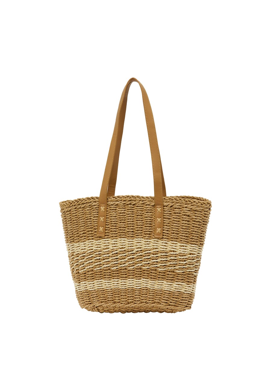 

Сумка-шоппер Gaya, коричневый/светло-бежевый