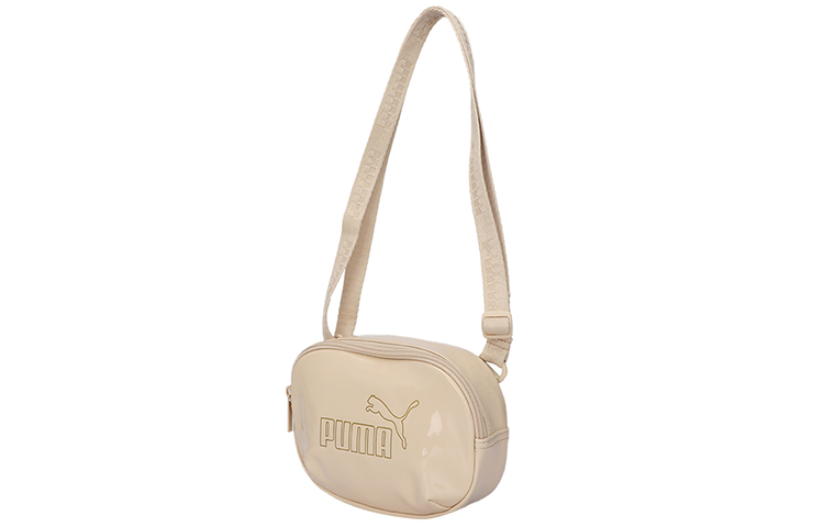 

Сумка через плечо из ткани, женская, кремовая PUMA