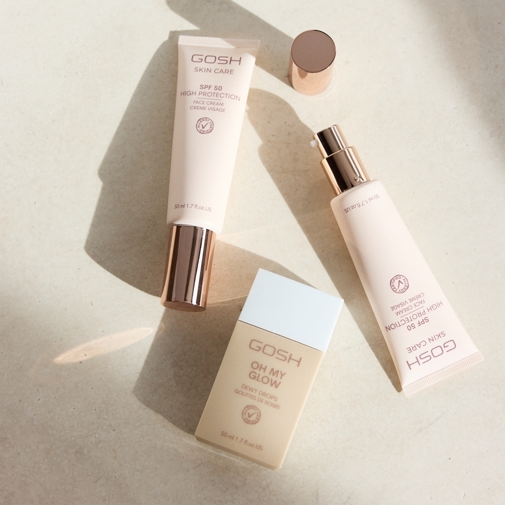 Уход за кожей spf50 защитный крем для сухой и чувствительной кожи spf 50 Gosh, 50 мл — фото 3