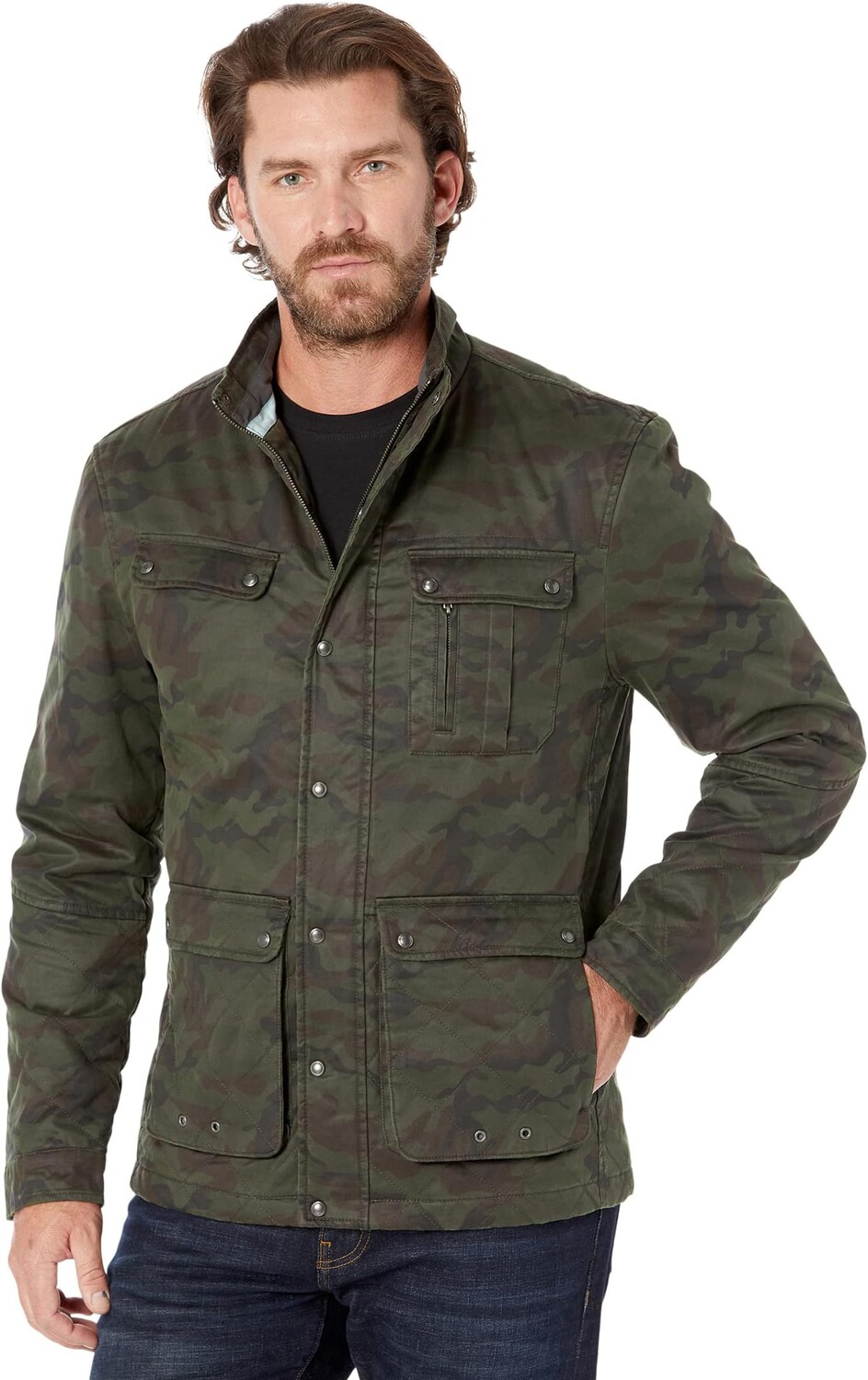 

Куртка Coburn Antique Cotton Field Jacket johnnie-O, камуфляж