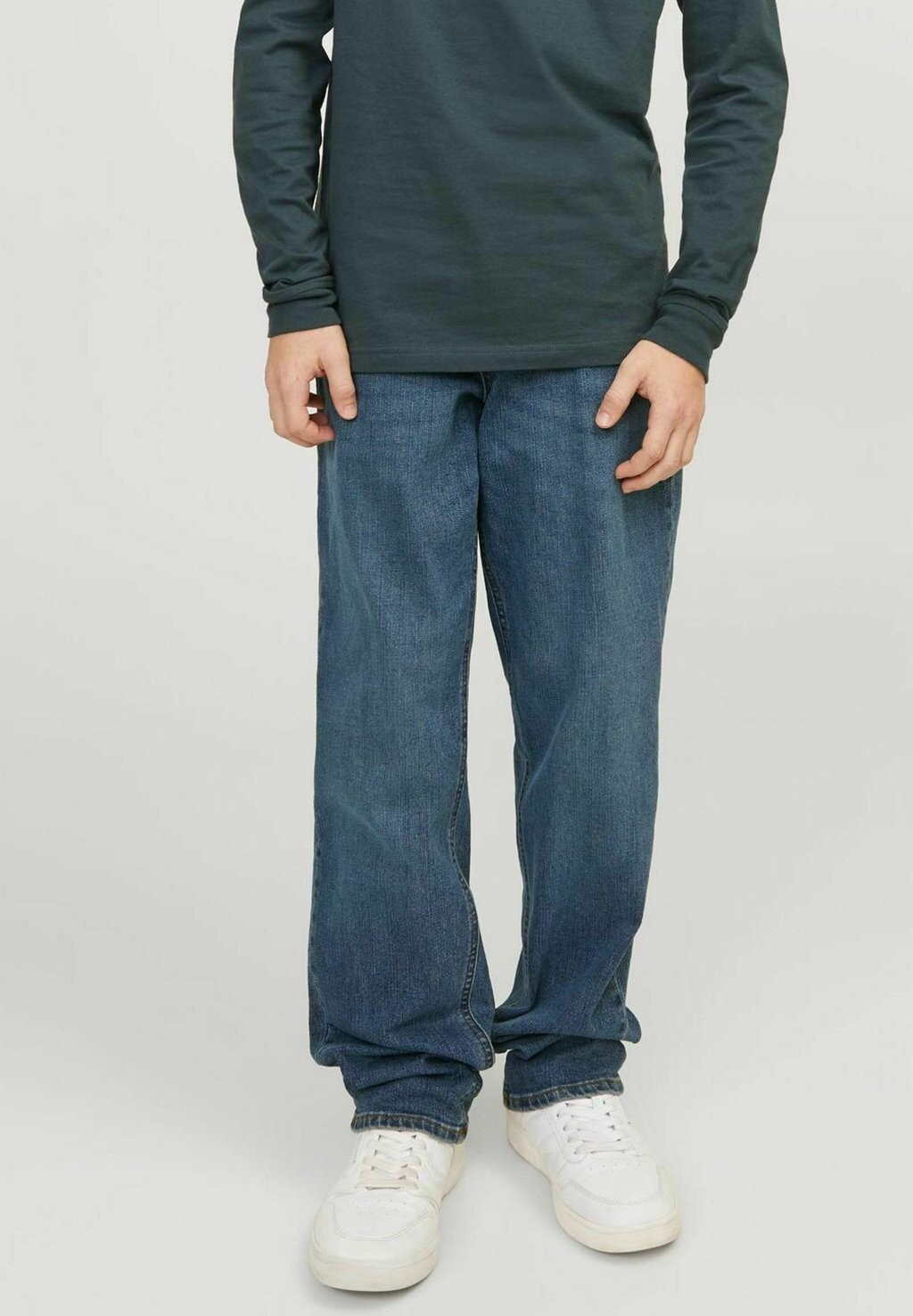 Джинсы свободного кроя CLARK ORIG STRETCH NOOS FIT Jack & Jones Junior, цвет blue denim — фото 2