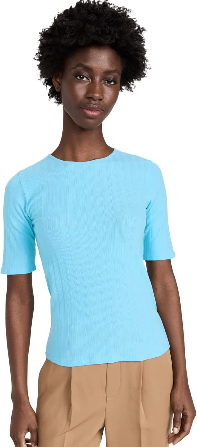 

Топ Vince с длинными рукавами и круглым вырезом