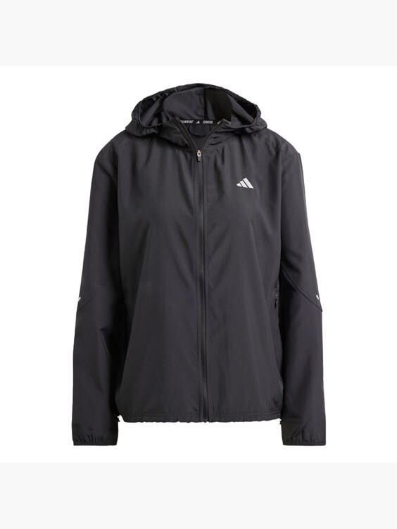 Беговая куртка Run It Adidas, черный