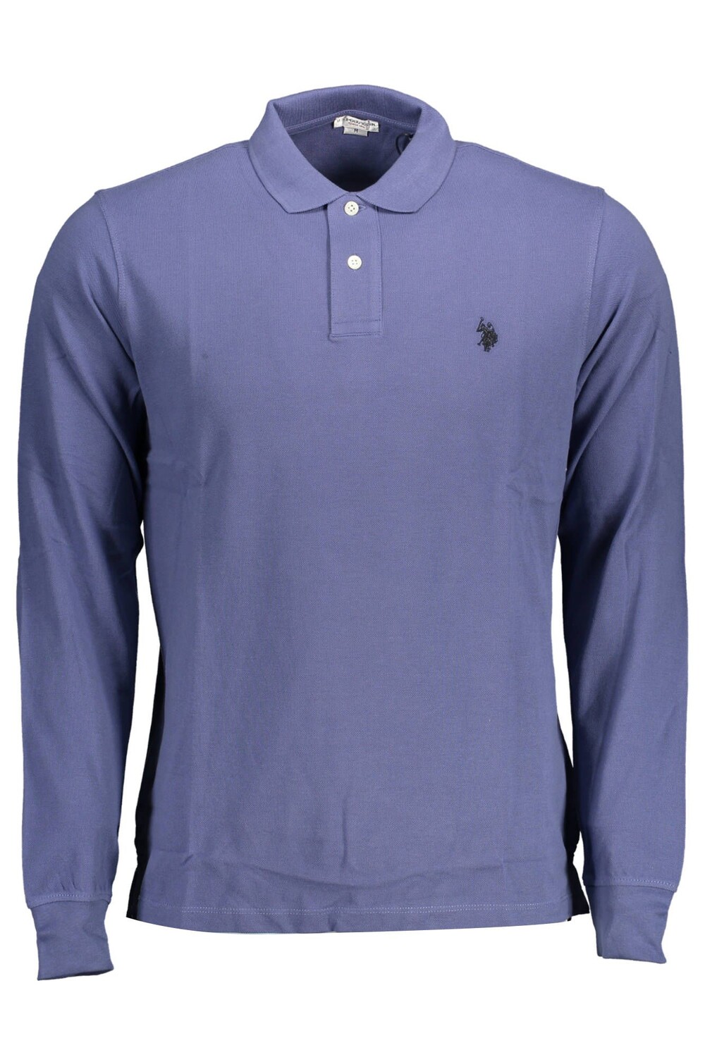 

Синяя хлопковая мужская рубашка поло U.S. Polo Assn.