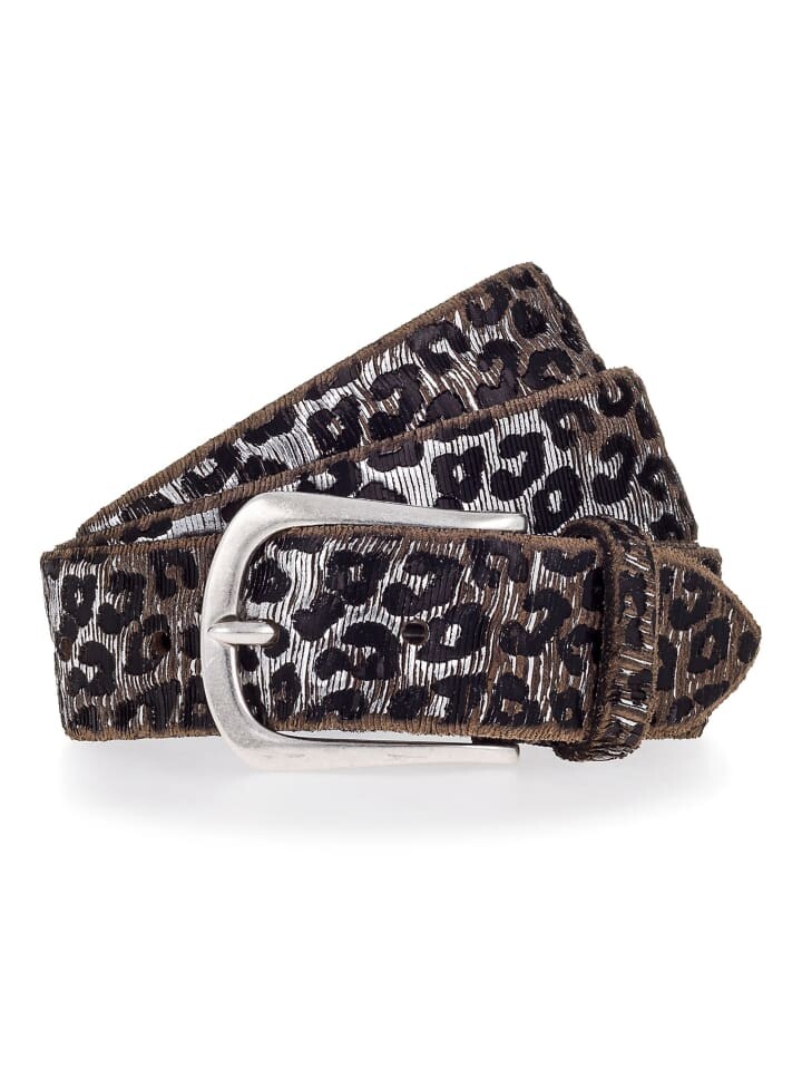 

Ремень b.belt Gürtel Leder, цвет anthracite-silver
