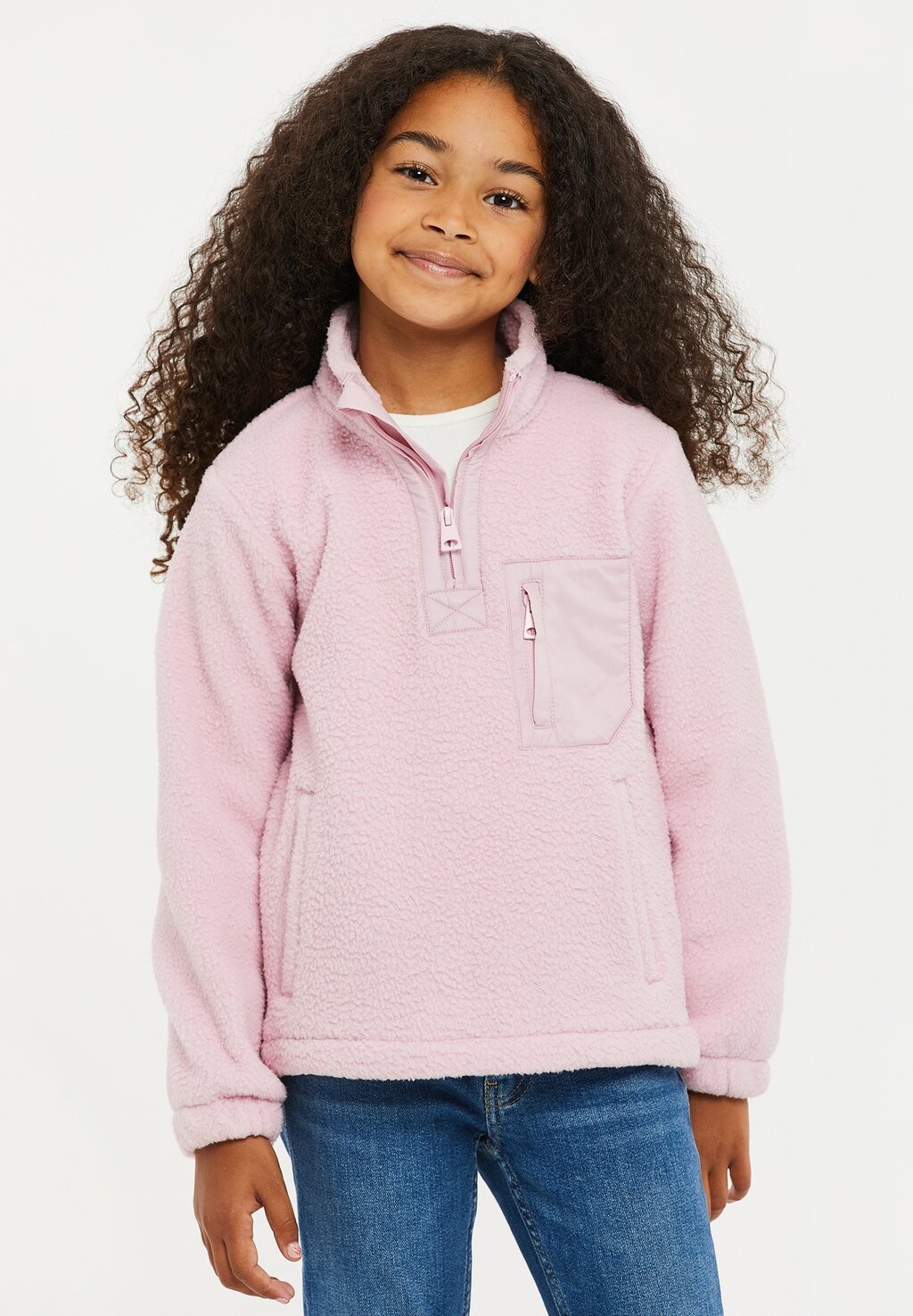 

Свитер флисовый THB PHARELL Threadgirls, цвет pink