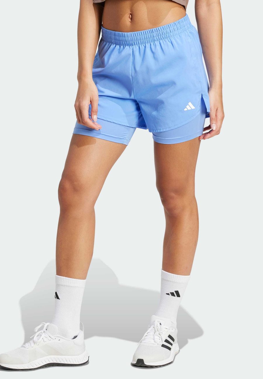 

Спортивные шорты Adidas Performance W MIN 2IN1 SHO, Blue Fusion White/Blue