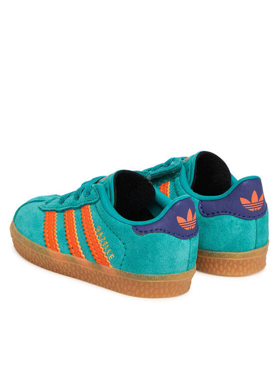 Кроссовки Gazelle Comfort Closure JR5940 Adidas, зелёный — фото 3