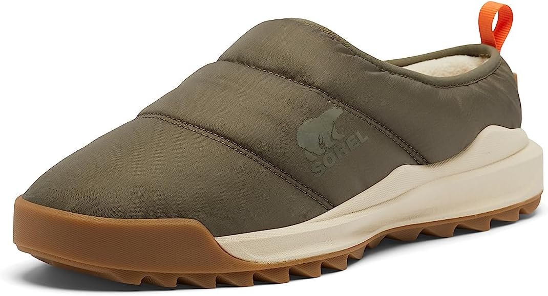 

Мужские слипоны Sorel ONA RMX Puffy, Stone Green, Gum 10
