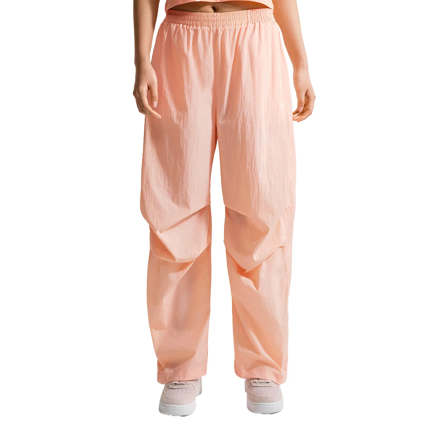 Спортивные повседневные брюки женские Nike, Orange Pink/Sail White