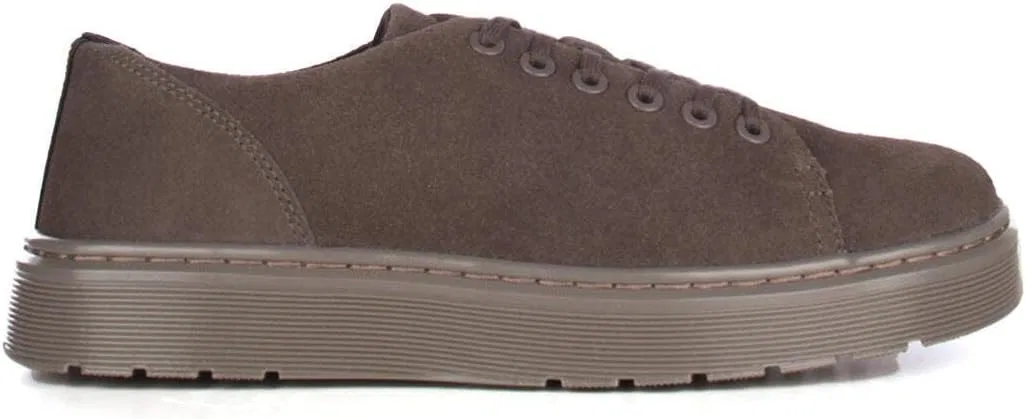 Мужские ботинки Dr. Martens с 6 люверсами, Gunmetal E H Suede