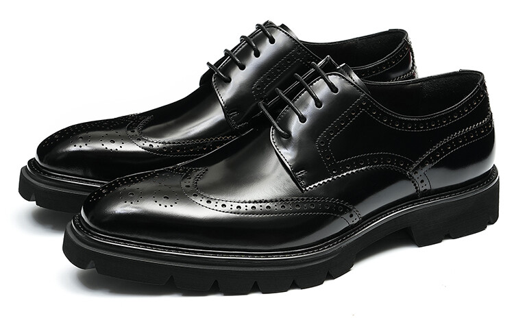 Туфли мужские Men"s Casual Men Low-Top Lord Aston, коричневый — фото 2