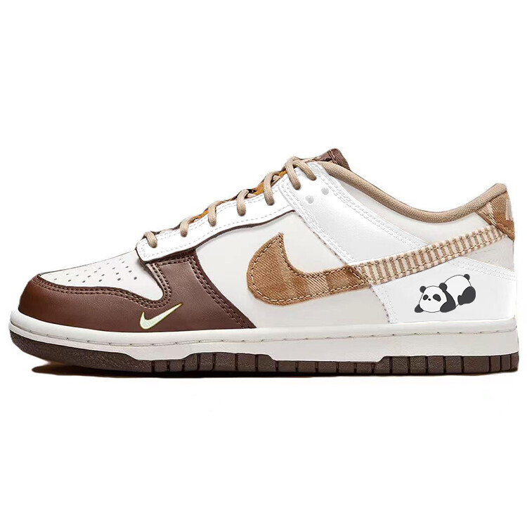 

Кроссовки Nike Dunk Skateboarding Shoes Women's Low-top, коричневый