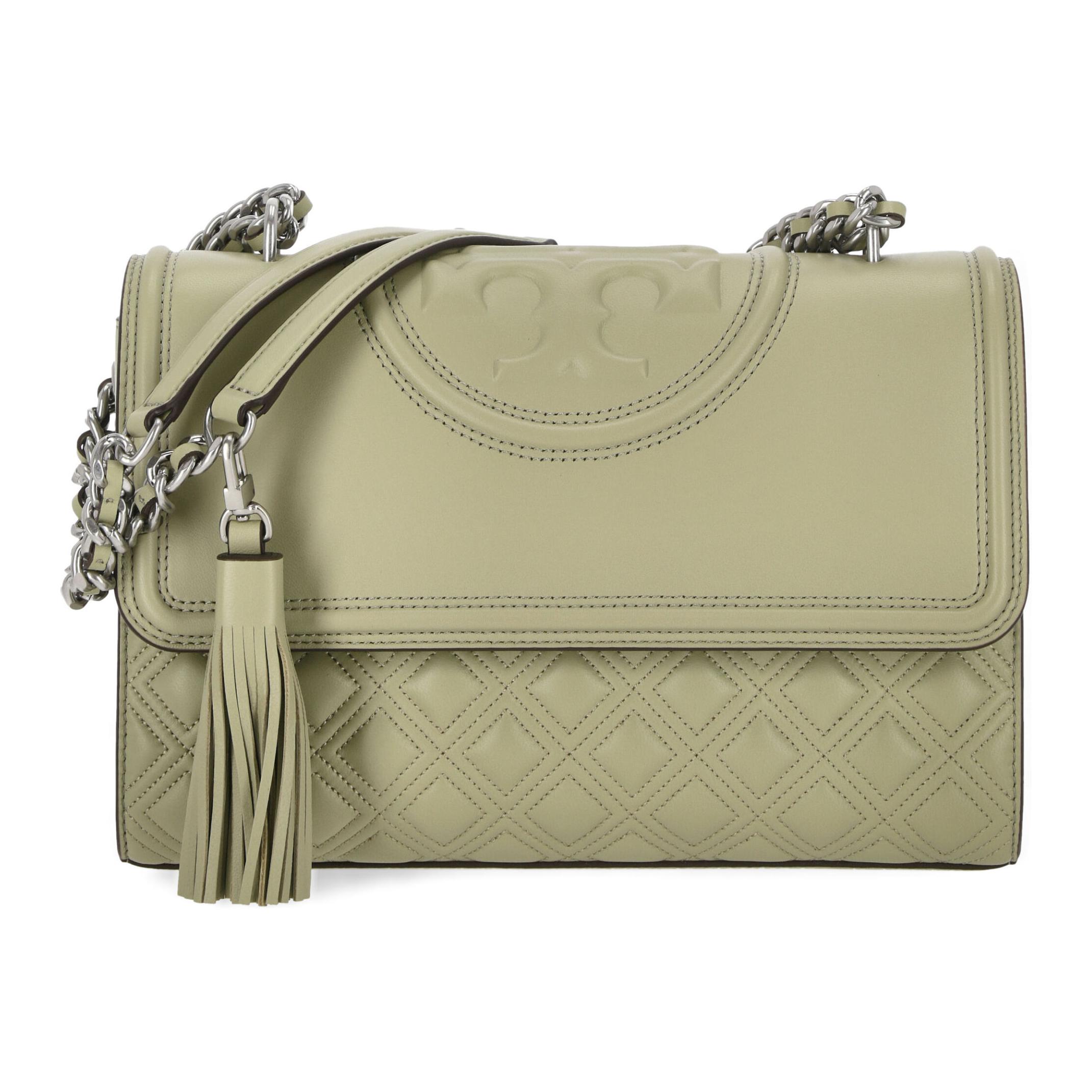 

TORY BURCH Сумка женская кожаная через плечо оливковый зеленый