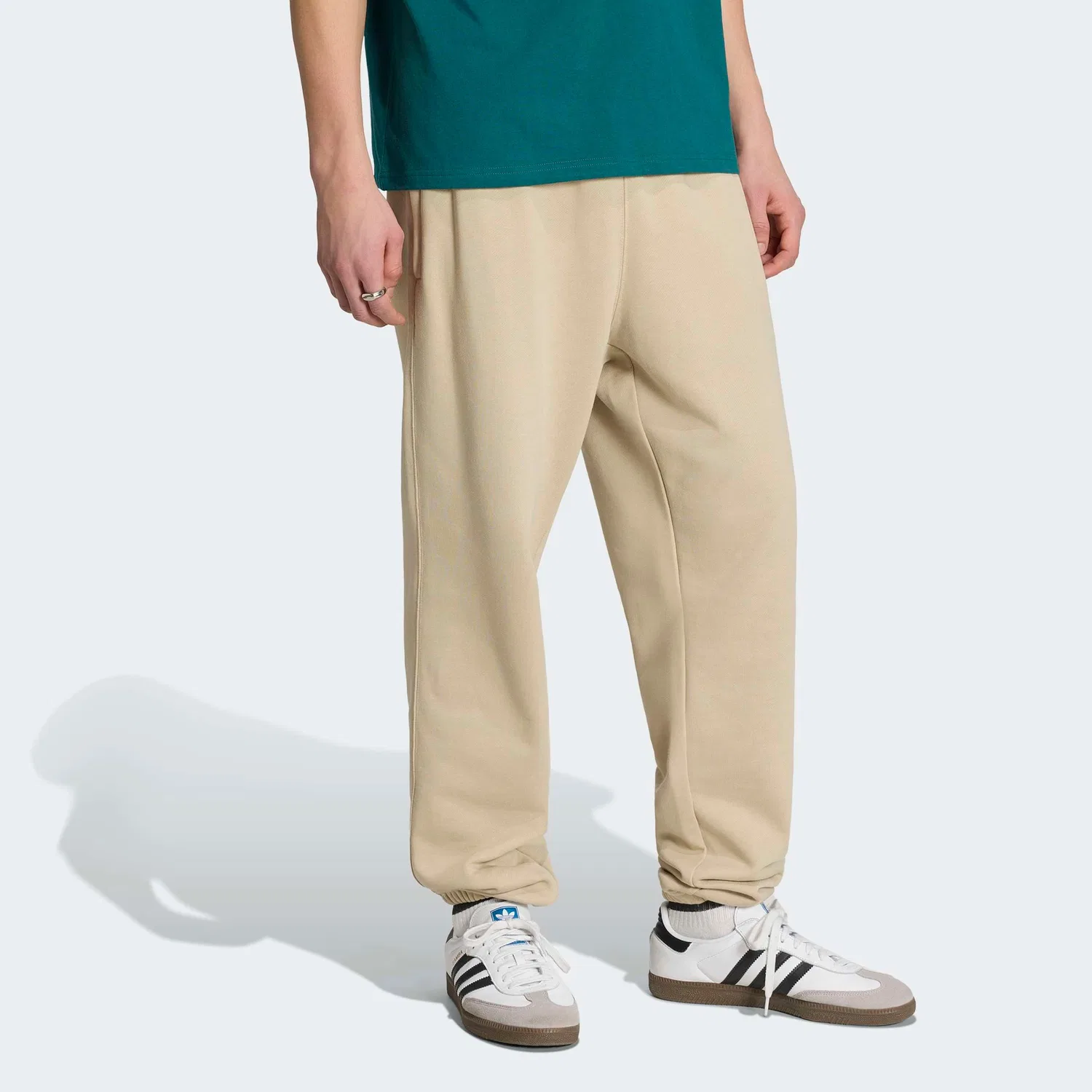 Брюки Adidas Originals Regular цвета хаки — фото 3