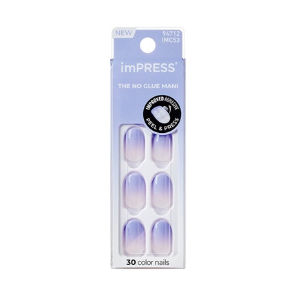 

Impress Color Nails Friendzone - 30 самоклеящихся ногтей Kiss