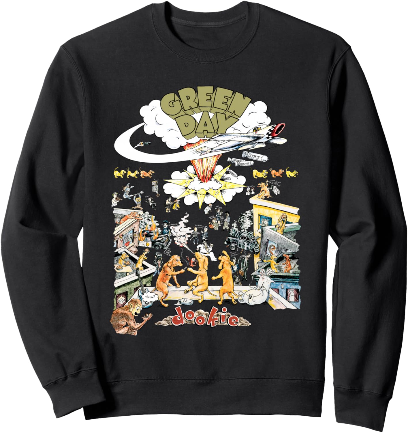 

Толстовка Green Day Dooky Scene, черная (black 19-3911tcx), размер S, Черный, Толстовка Green Day Dooky Scene, черная (black 19-3911tcx), размер S