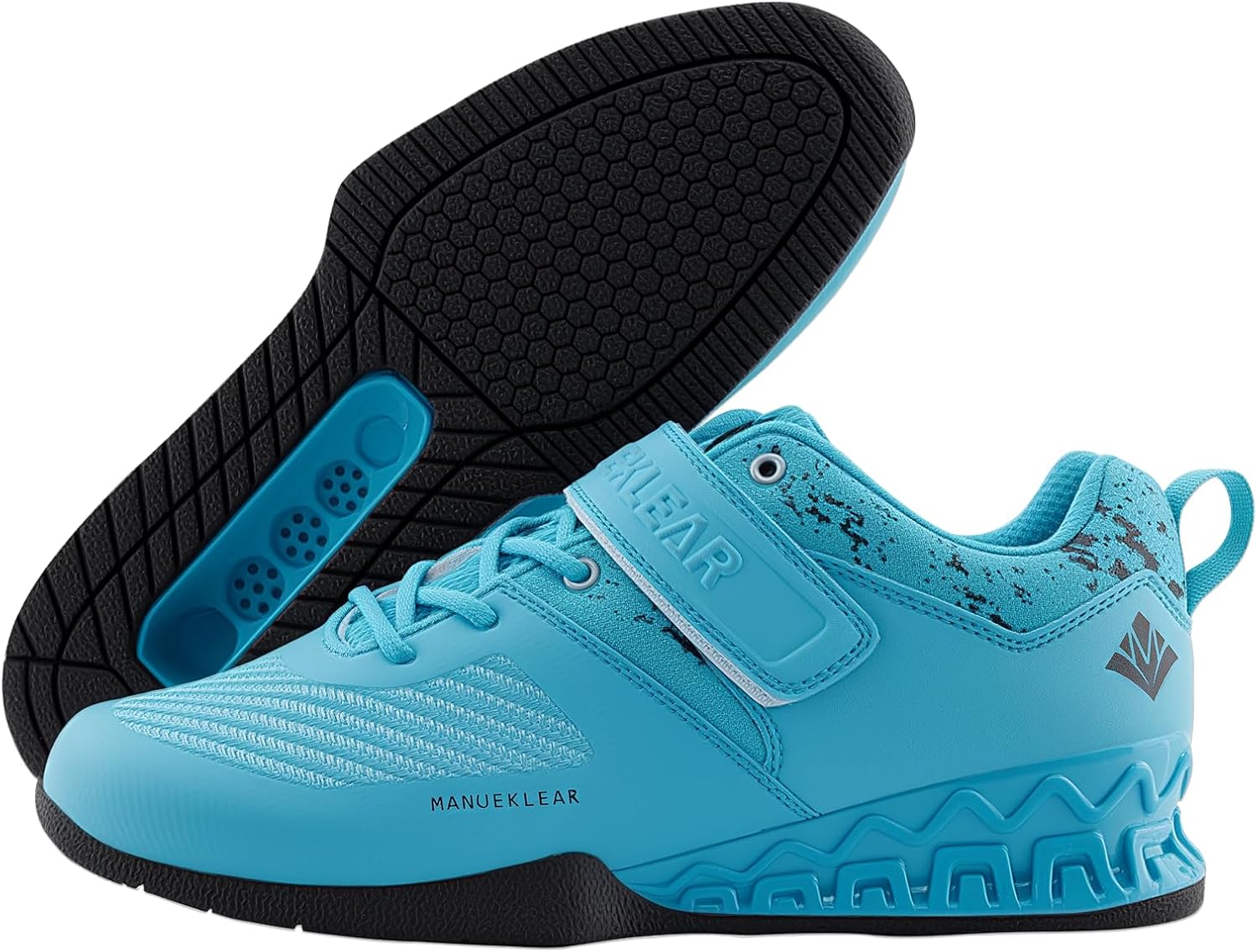 

Кроссовки MANUEKLEAR Deadlift Shoes, Strong Anti-Slip Lifting Shoes for Men, Professional Training Weightlifting Shoes for Men and Women, Squat Shoes for Powerlifting with Rubber Non-Slip Sole M Manueklear, синий