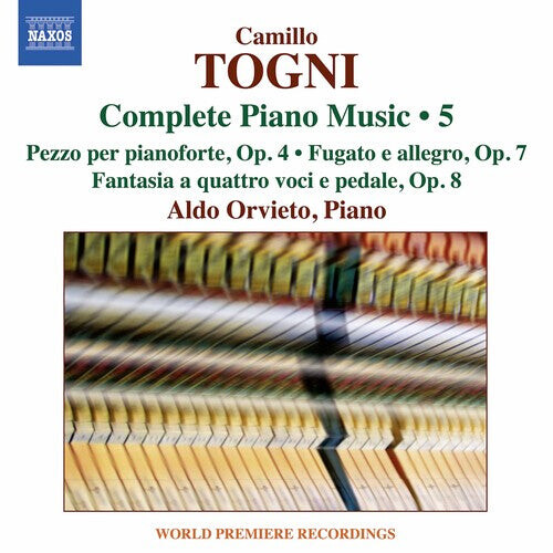 

CD диск Togni / Orvieto: Complete Piano Music 5