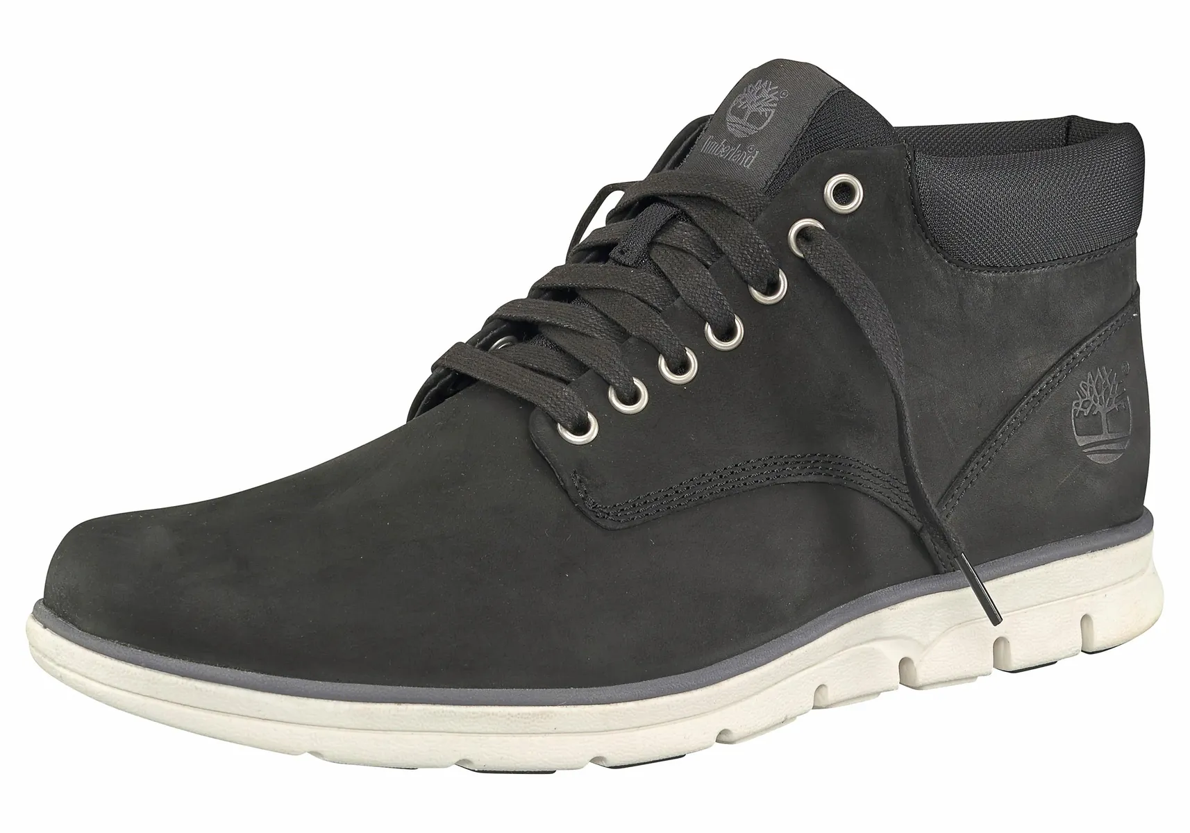 Мужские ботинки Timberland Bradstreet кожаные на шнуровке, черный