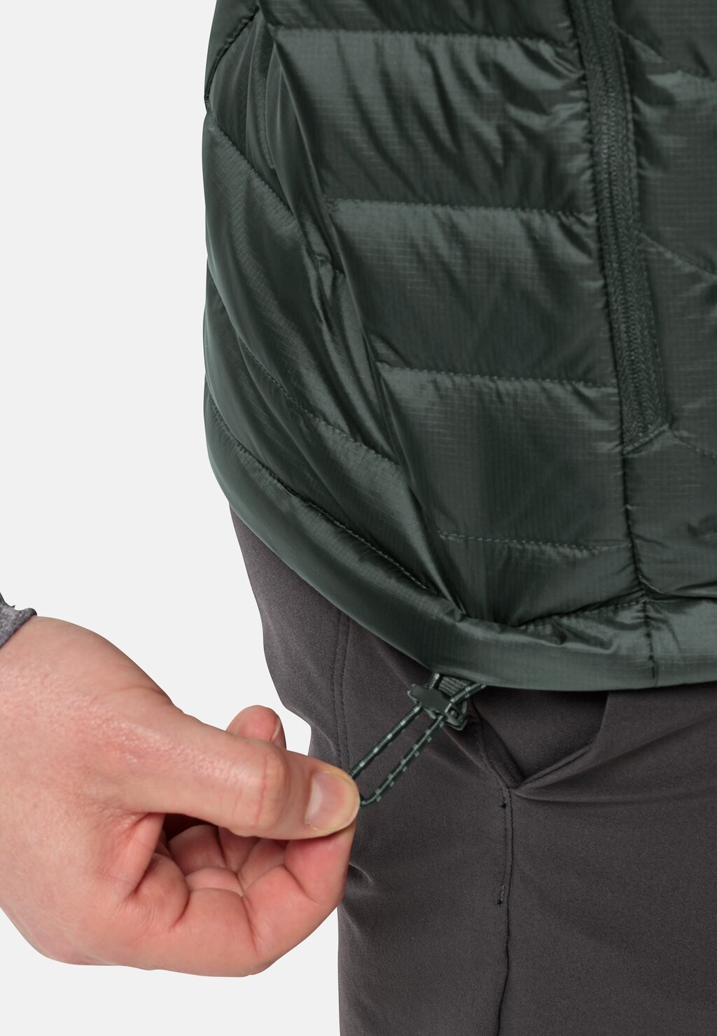 

Жилет PASSAMANI Jack Wolfskin, оливковый