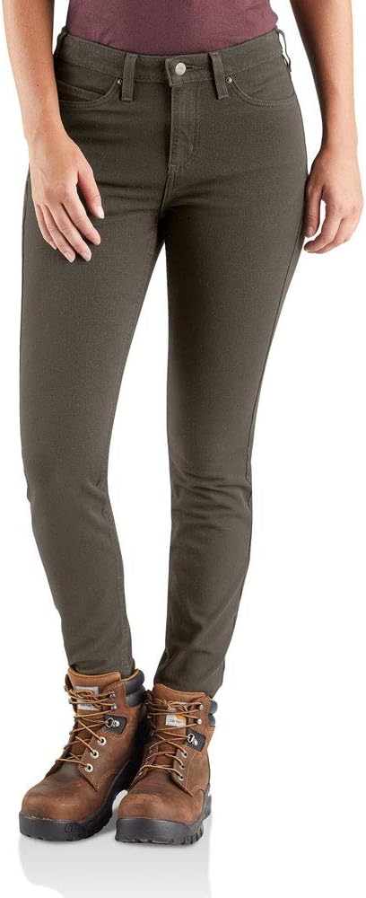 

Carhartt женские брюки Rugged Flex Slim Fit Twill, Tarmac