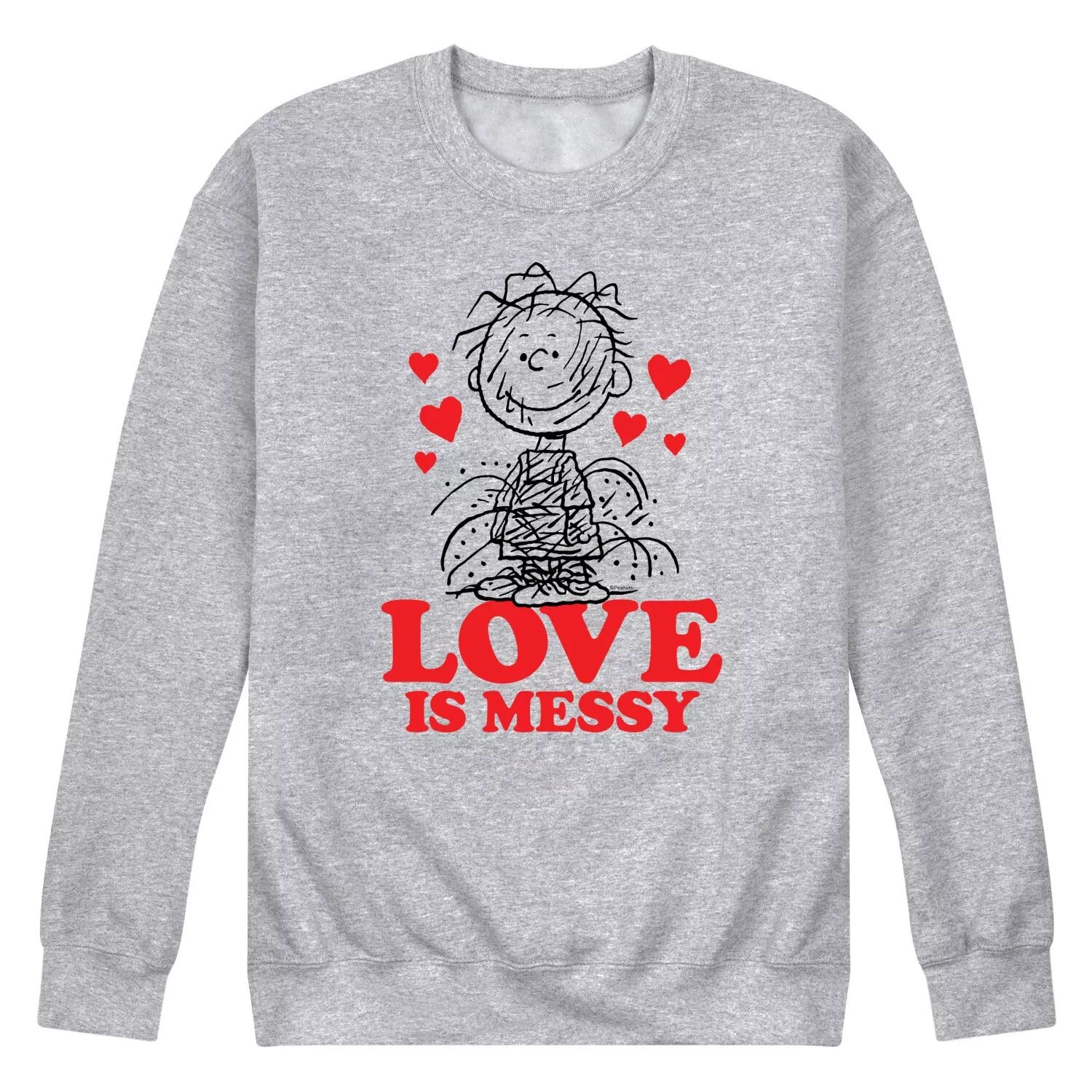 

Мужской свитшот Peanuts Pigpen Love Is Messy Licensed Character