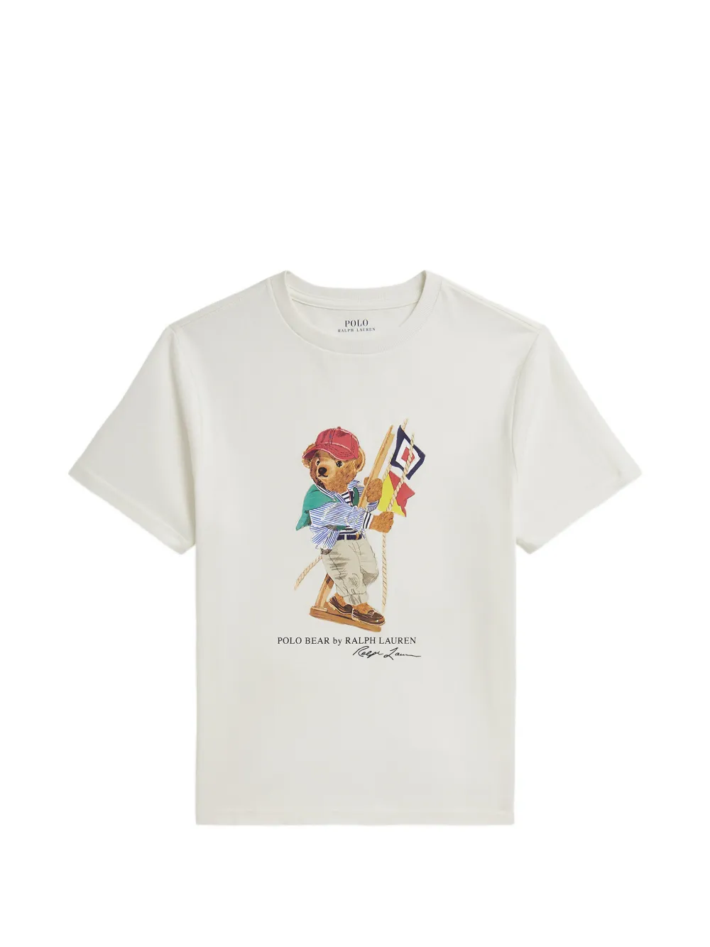 

Футболка Polo Bear Polo Ralph Lauren Kids, белый