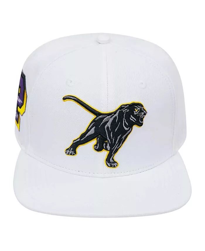 

Мужская белая шерстяная шляпа Snapback с изображением прерий A&M Panthers Mascot Evergreen Pro Standard, белый