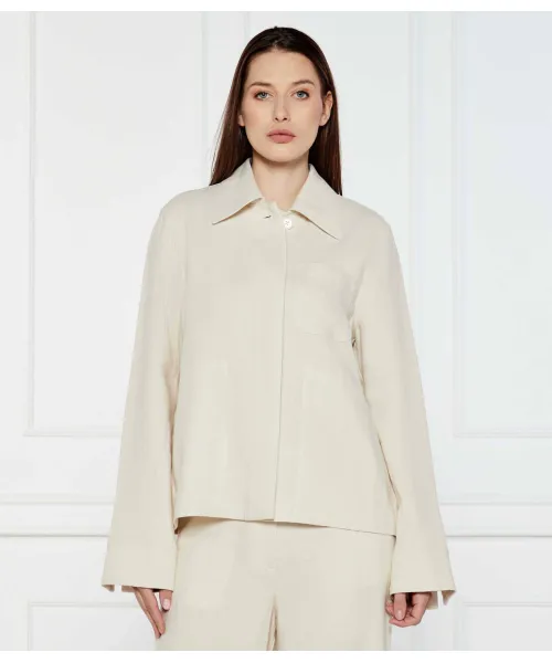 

Льняная рубашка Oversize fit Marc O' Polo, бежевый