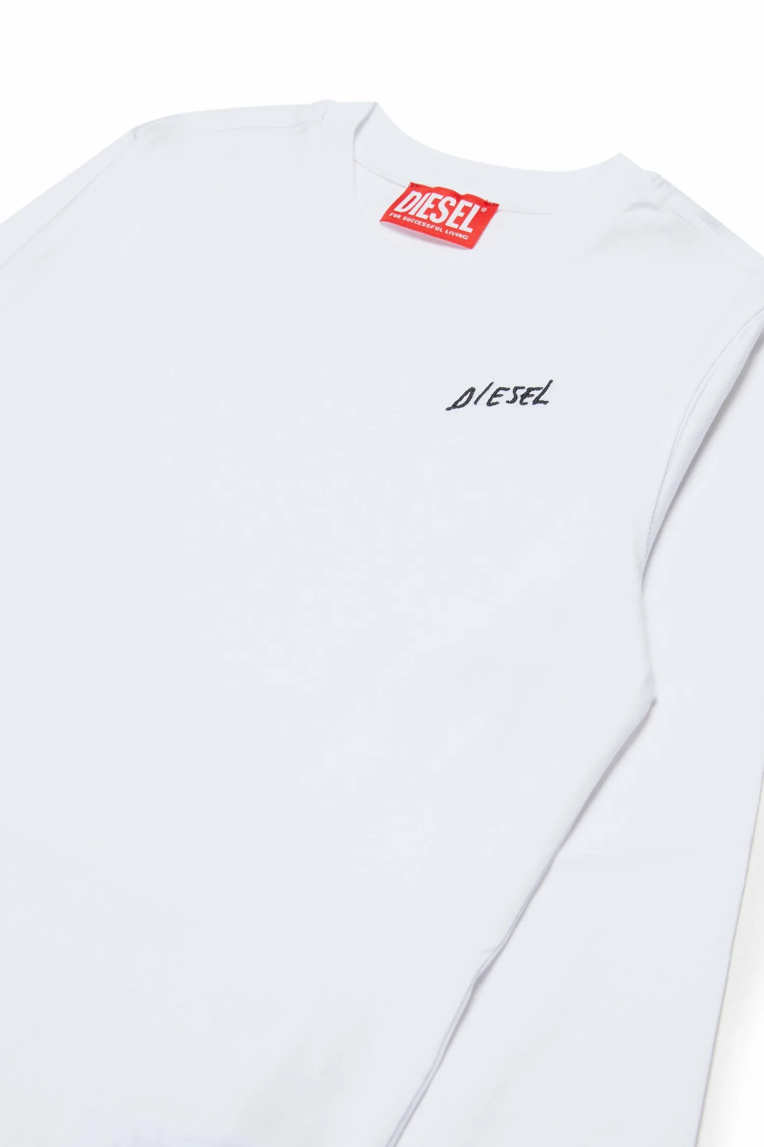 Детская футболка с длинным рукавом TDIEGOSB22LS Diesel, white — фото 2