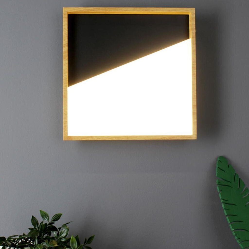 

ECO-LIGHT Светодиодный настенный светильник Vista черного и натурального цвета, 25 Вт, 1750 лм Eco-Light Leuchten GmbH, черный