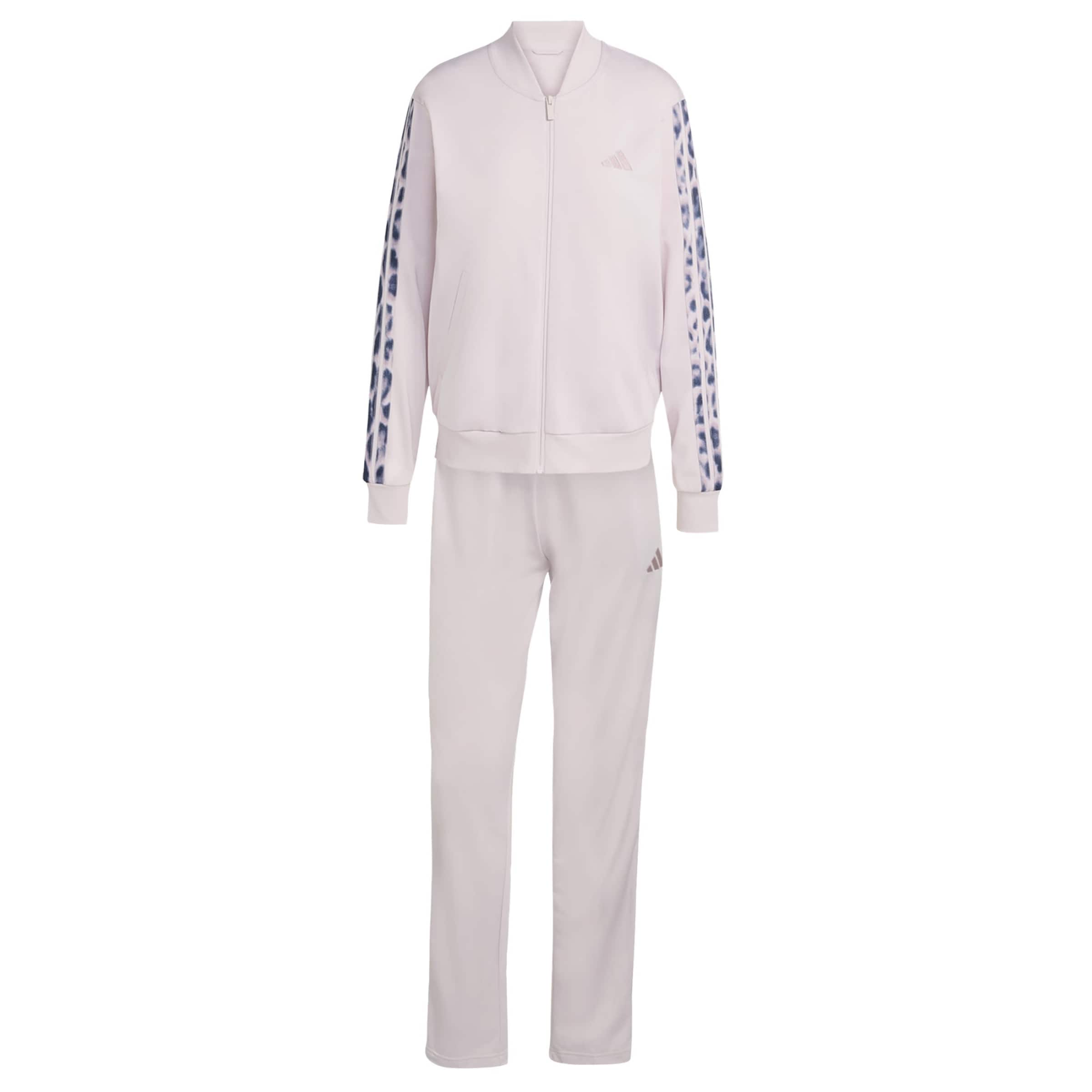

Adidas Sportswear Тренировочный костюм '3-STRIPES LEOPARD PRINT' в цвете Lilac
