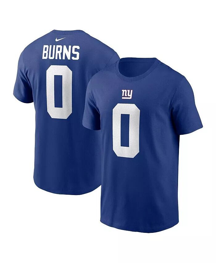 

Мужская футболка с именем и номером игрока Брайана Бернса из Royal New York Giants Nike