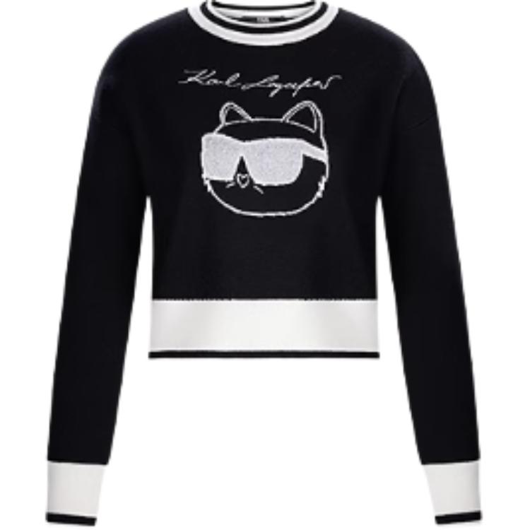 

Свитер KARL LAGERFELD SS25 женский KARL LAGERFELD / Karl Lagerfeld Jeans, черный