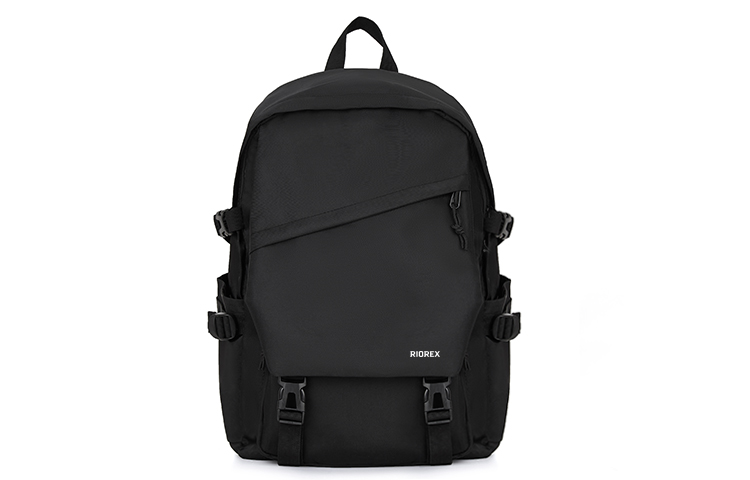 

RIOREX Тканевый рюкзак для ноутбука унисекс разноцветный, Black Large Size