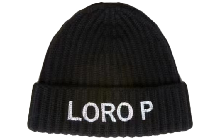 

Loro Piana Черная унисекс-шапка бини, Black