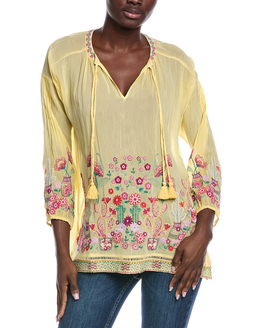 

Блузка "Джонни был Марго" Johnny Was, желтый